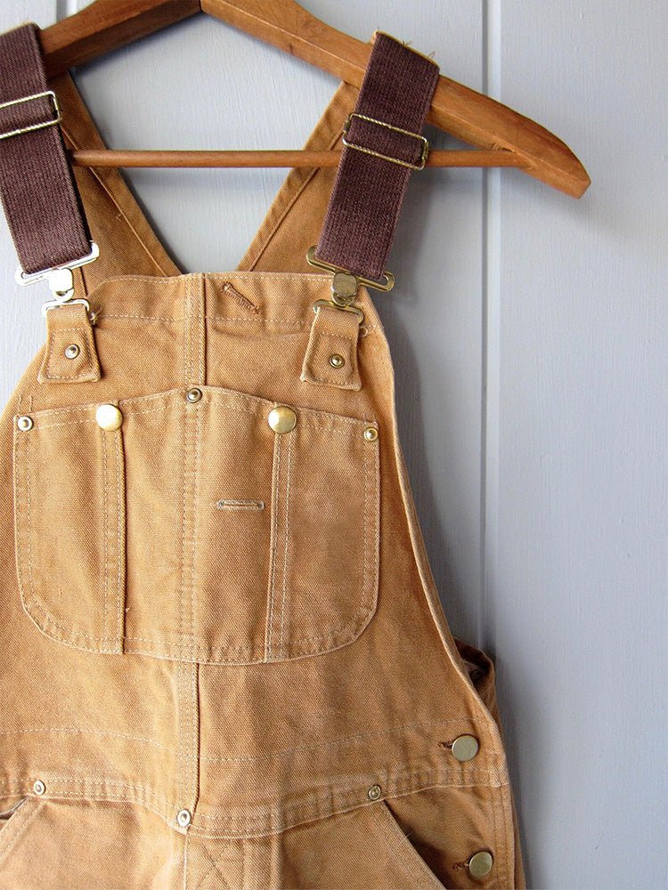 Women's Duck Bib Overalls Canvas Workwear Dungarees