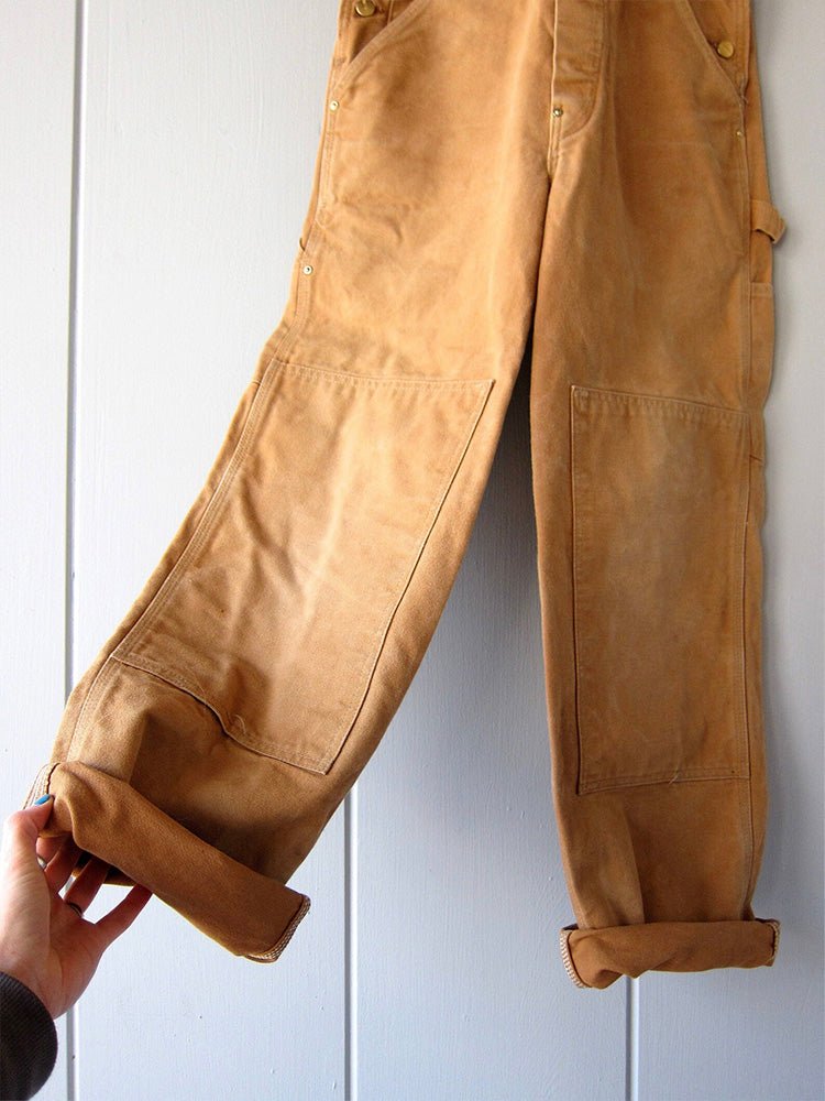 Women's Duck Bib Overalls Canvas Workwear Dungarees