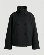 Dôre | Modern and Warm Short Jacket with High Collar