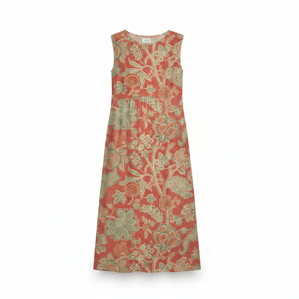 Sahara | Women’s Everyday Midi Dress – Chic Rib-Knit Texture & Refined Slimming Silhouette