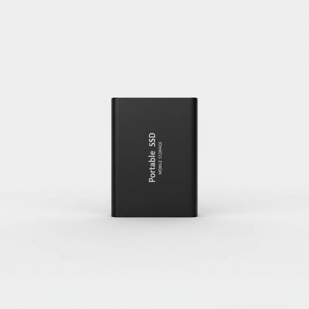External SSD With 2TB - StorePro Schwarz