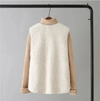 Bersh | Women’s Sleeveless Vest – Warm, Lightweight & Casual Sherpa Shearling-Effect