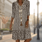 Roque | Elegant and Versatile Traditional Dress Brown