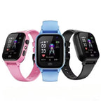 GPS Smartwatch for Children – Smart Kids' Watch with GPS Tracker, SIM Card, Video Bell, Camera, and Activity Monitoring Pink