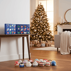 Advent Calendar for Kids – 24 Days of Mini Marshmallow Plush-Style Collectible Figures, Christmas Countdown, Ages 3+