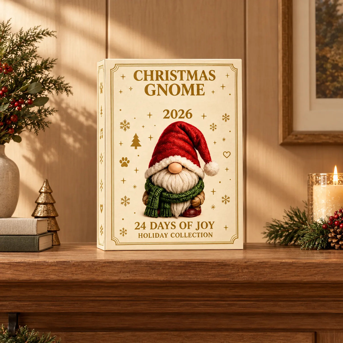 Gnome Advent Calendar Box