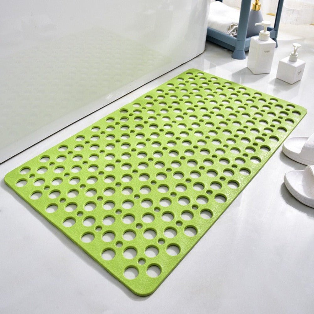 Non-Slip & Antibacterial Shower Mat – Anti-Slip Bathtub & Shower Mat, 3 Sizes, 6 Colors – GripGuard Green