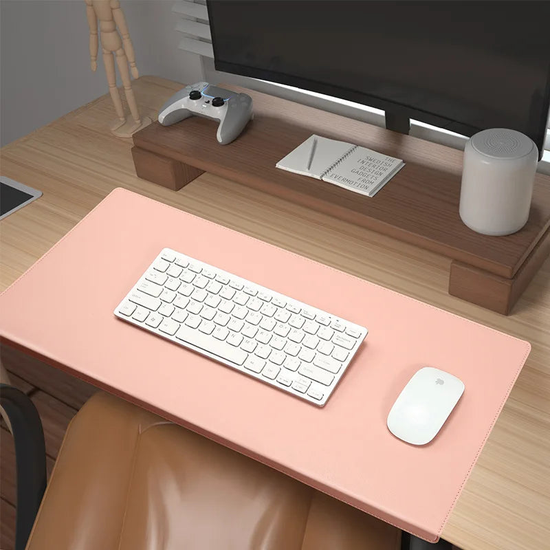 Guard Desk Mat | Wrist & Elbow Protection Mouse Pad Non-Slip Office Cushion for Gaming & Work Pink