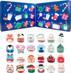 Advent Calendar for Kids – 24 Days of Mini Marshmallow Plush-Style Collectible Figures, Christmas Countdown, Ages 3+ Default Title