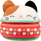 Advent Calendar for Kids – 24 Days of Mini Marshmallow Plush-Style Collectible Figures, Christmas Countdown, Ages 3+