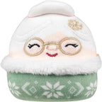 Advent Calendar for Kids – 24 Days of Mini Marshmallow Plush-Style Collectible Figures, Christmas Countdown, Ages 3+