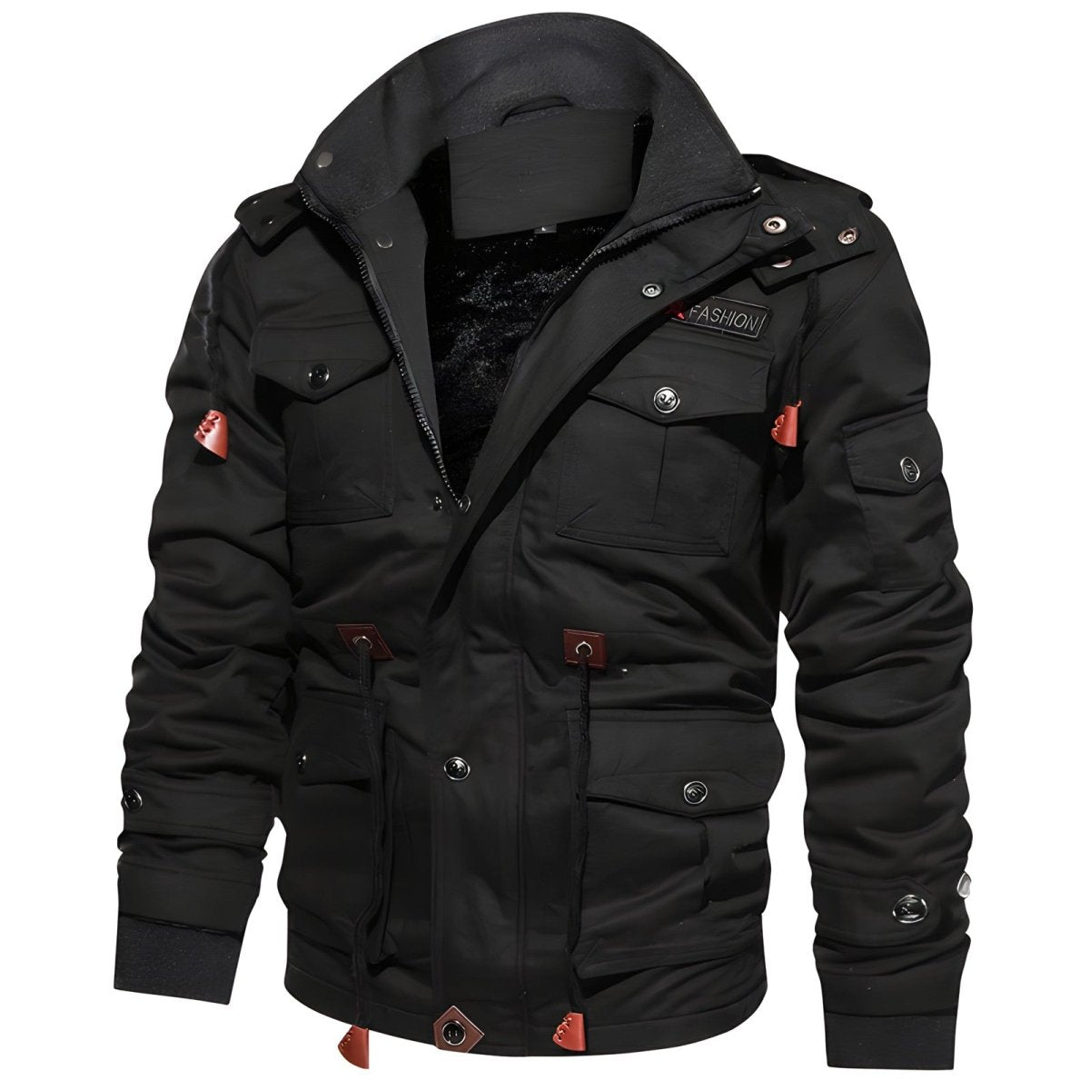 Calico | Men's Jacket | Front Zipper with Multiple Pockets