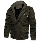 Calico | Men's Jacket | Front Zipper with Multiple Pockets