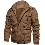 Calico | Men's Jacket | Front Zipper with Multiple Pockets