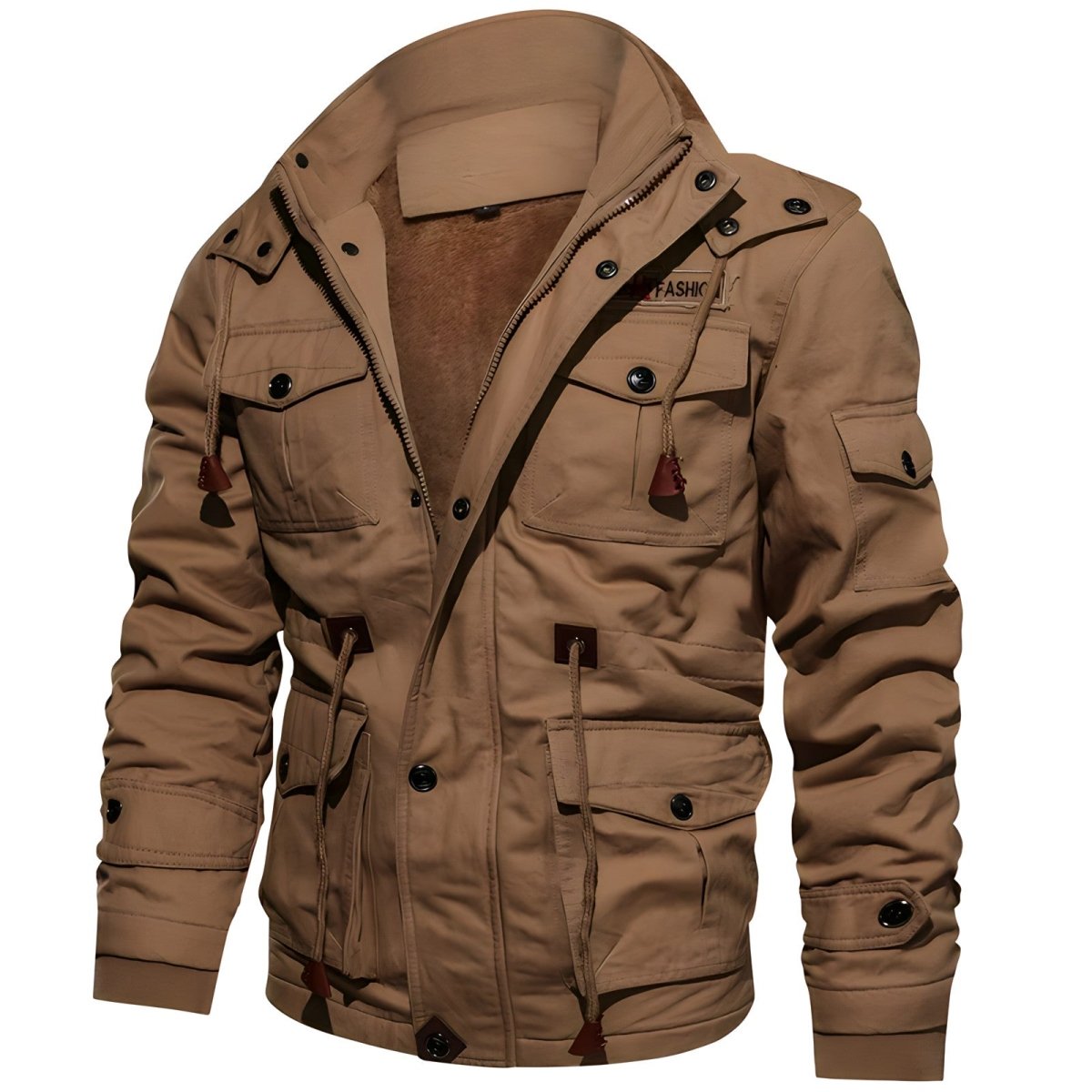 Calico | Men's Jacket | Front Zipper with Multiple Pockets