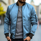Calico | Lightweight Versatile Bomber Jacket Blue