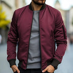 Calico | Lightweight Versatile Bomber Jacket Red