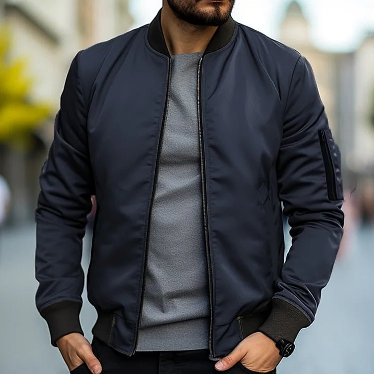 Calico | Lightweight Versatile Bomber Jacket Dark Blue