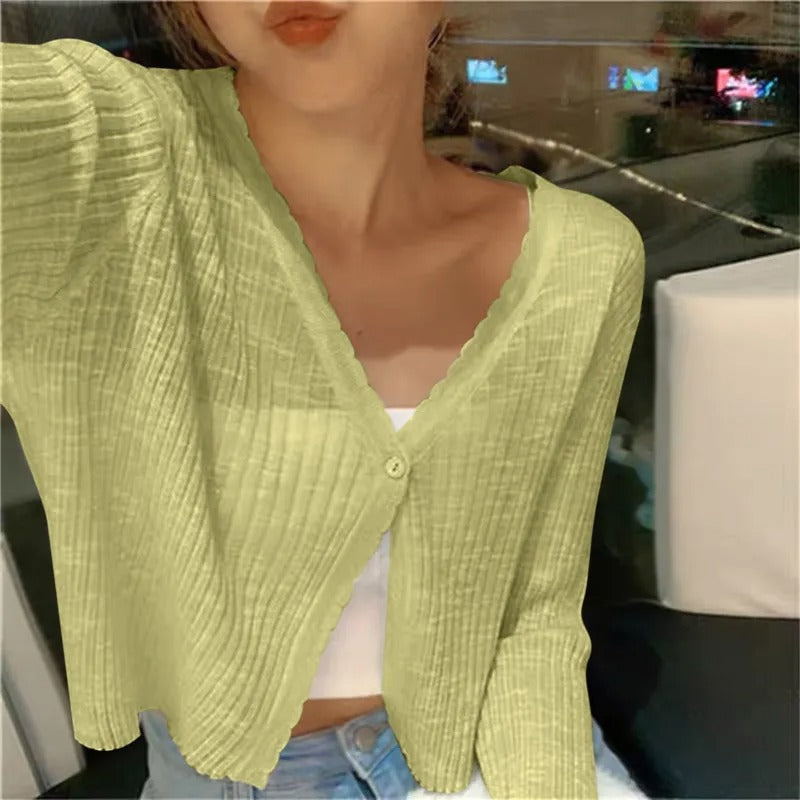 Hazel | Summer Knit Cardigan for women 2