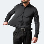 Marmari | Long-Sleeve Wrinkle-Free Shirt with Stand Collar