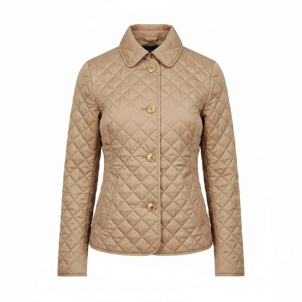 Dôre | Women’s Diamond Quilted Casual Jacket