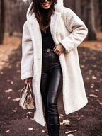 Amore | Elegant Warm and Cozy Wool Coat White