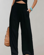 High Waist Flair Pants For Women With Comfortable Fit And Style 8