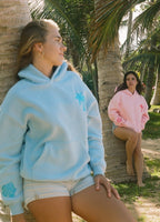 Velo | Unisex Wave Embroidery Hoodie – Architectural Fluid Stitching & Refined Everyday Comfort