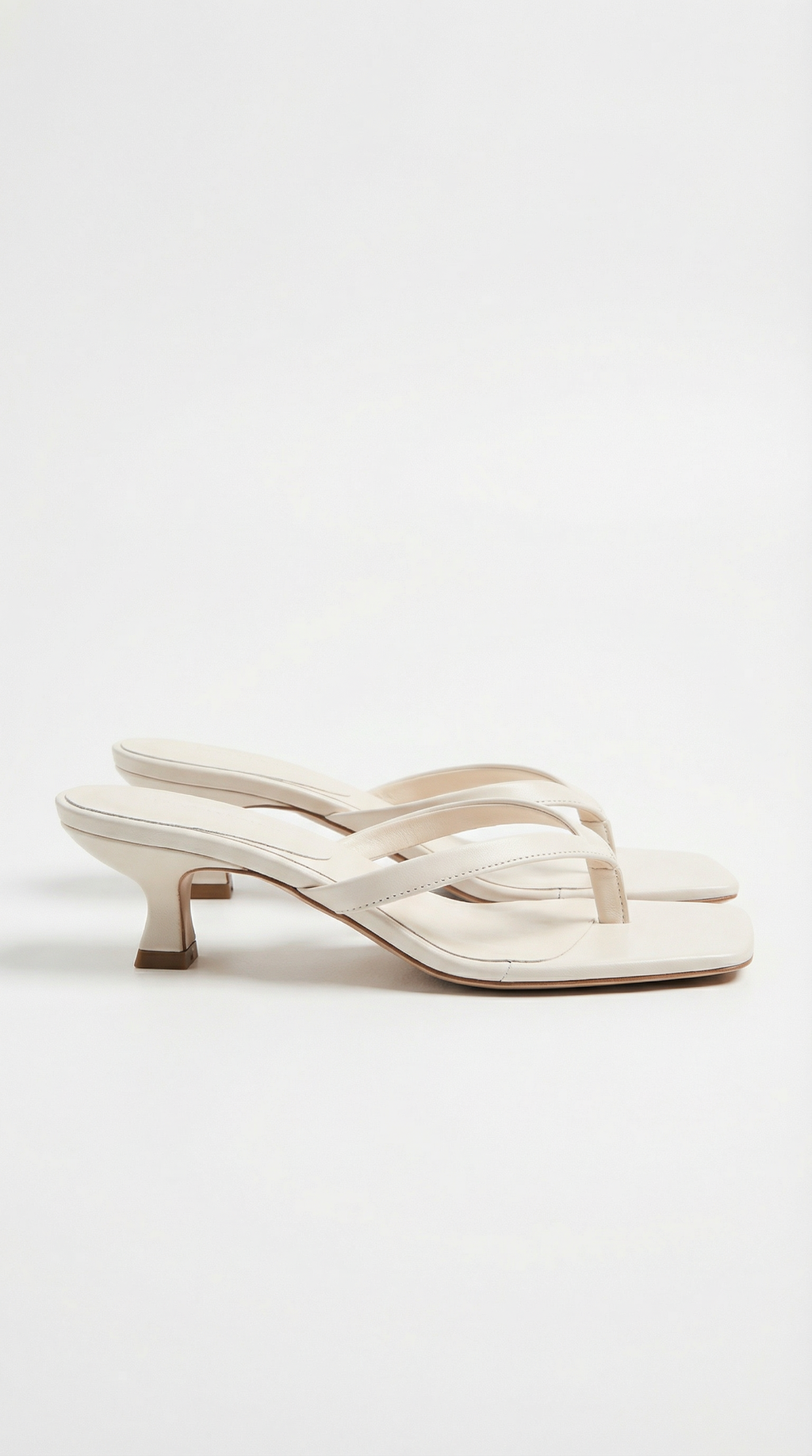 Jessica Thong Kitten Heeled Sandals 9