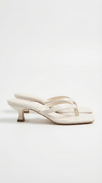 Jessica Thong Kitten Heeled Sandals 9