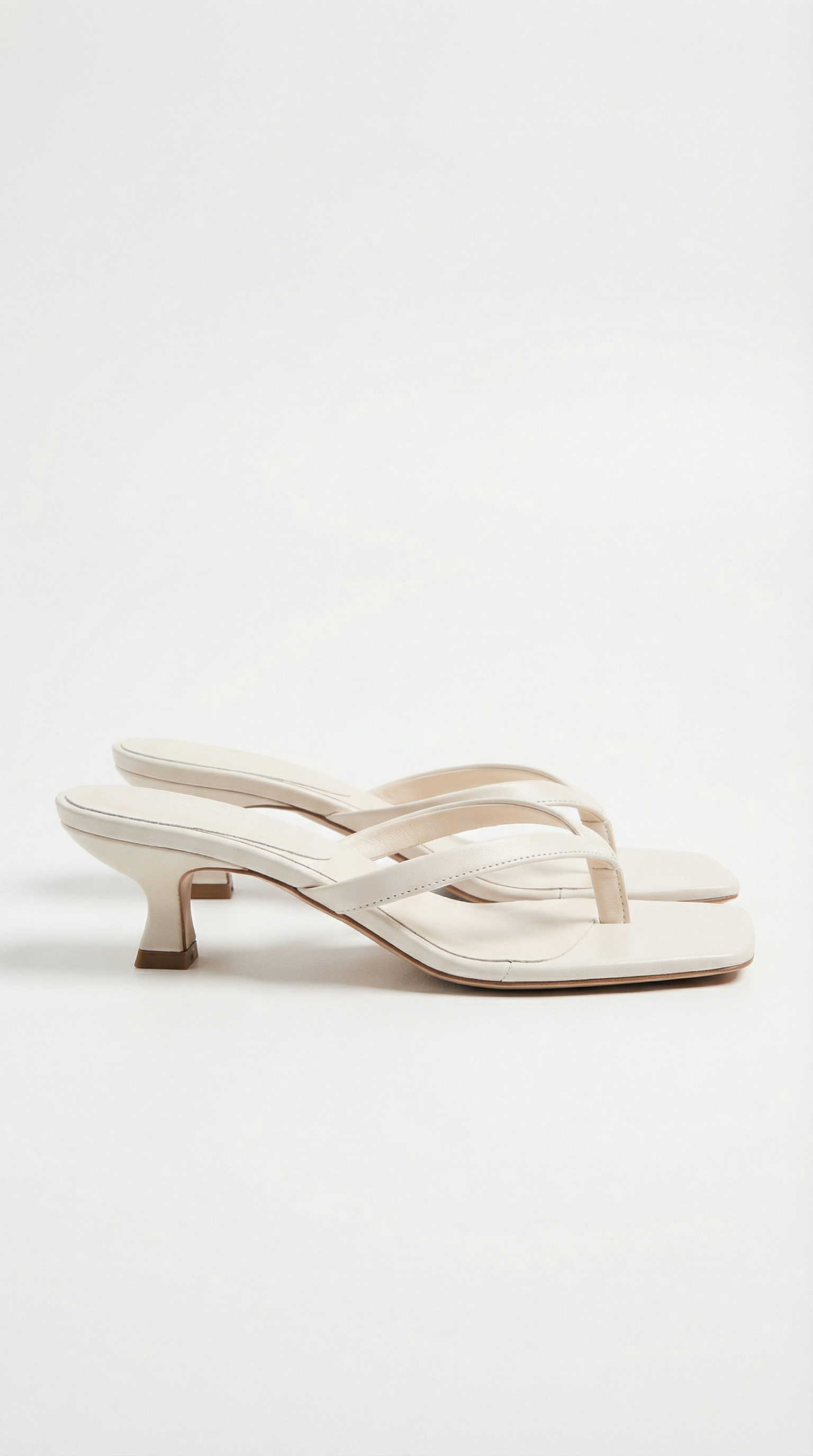 Jessica Thong Kitten Heeled Sandals 9