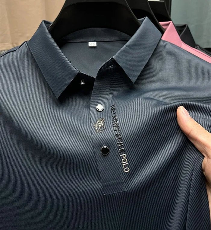 Joris | Ademend, Stijlvol & Kreukvrij Heren Poloshirt van Stretchkatoen 5