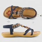 Katrijn | Stylish Women's Boho Sandals Cobalt Blue