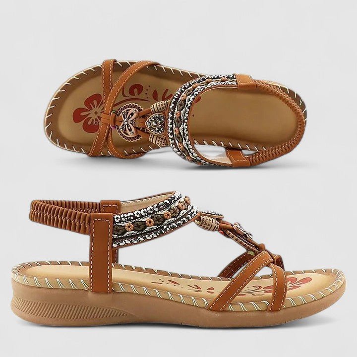 Katrijn | Stylish Women's Boho Sandals Bali Beige