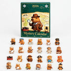 Animal Advent Calendar for Kids – 24 Acrylic Animal Ornaments in Career Costumes, Non-Candy Christmas Countdown Default Title