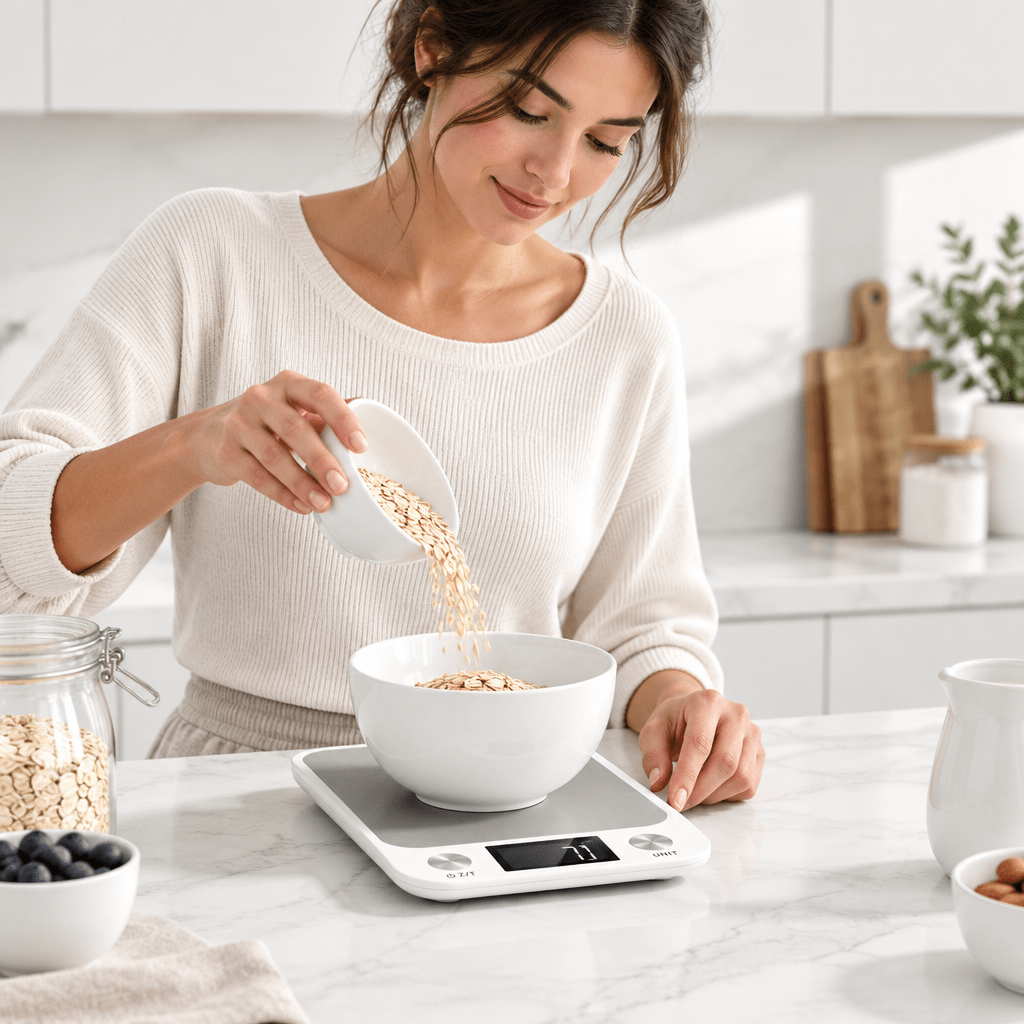 Kitchen Precision Digital Scale – Waterproof Food Scale with 0.1 g Accuracy, Stainless Steel, 11, 22 or 33 lb – PrecisiWeigh