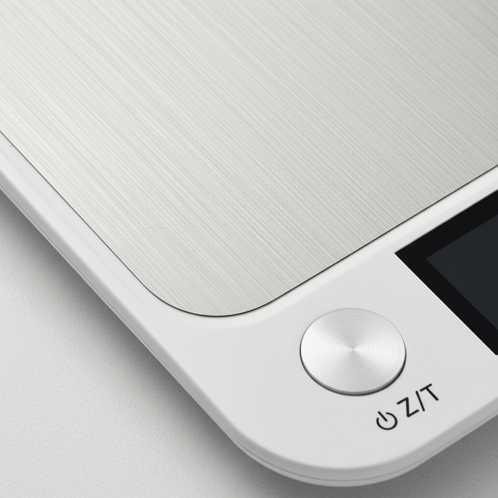 Kitchen Precision Digital Scale – Waterproof Food Scale with 0.1 g Accuracy, Stainless Steel, 11, 22 or 33 lb – PrecisiWeigh