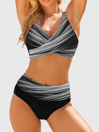 Amore | Women’s Two-Piece Bikini, Breathable and Quick-Drying for Summer Grey