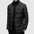 Calico | Men's Quilted Jacket | Button Front Design