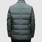 Calico | Men's Quilted Jacket | Button Front Design
