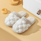Ladies' Soft Slippers - Comfortable House Shoes for Home Beige