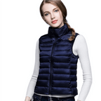 Leontine | Women's Sleeveless Vest | Winter Navy Blue
