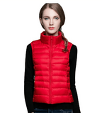 Leontine | Women's Sleeveless Vest | Winter red