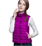 Leontine | Women's Sleeveless Vest | Winter violet