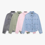 Lightweight Denim Jacket For Women Breathable Transitional Jacket For Everyday Use