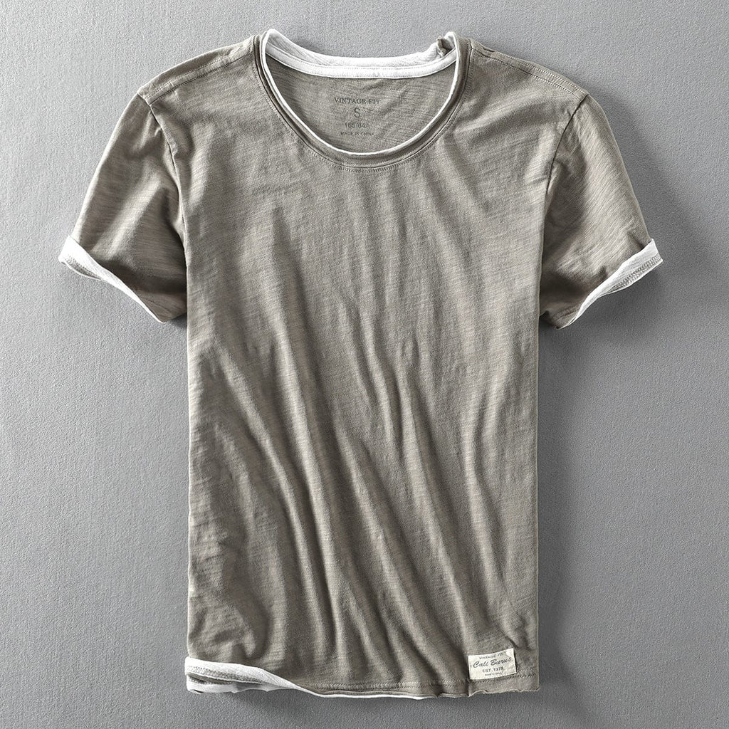 Lightweight, soft men's summer T-shirt, breathable 0