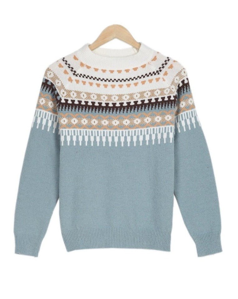 Flora | Women’s Warm Sweater – Chic Oversized Knit & Refined Slimming Texture