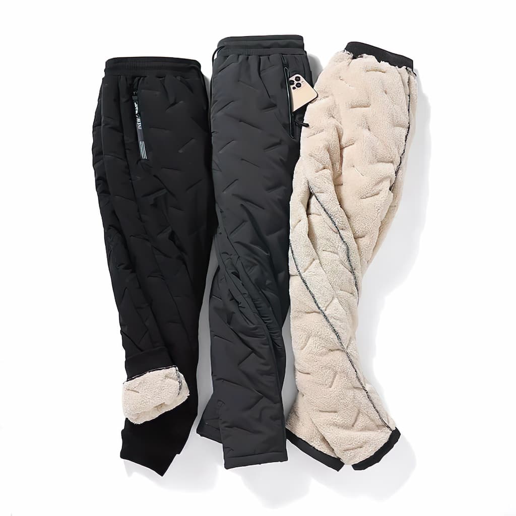 Sephira | Women’s Thermal Trousers – Waterproof Winter Joggers in Soft Fleece with Pockets