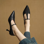 Lorena | Women’s Genuine Leather Heels – Chic Artisan Pointed-Toe & Refined Stiletto Comfort 7