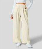 Lou | Casual women's wide-leg trousers with a high waist | Relaxed fit 1